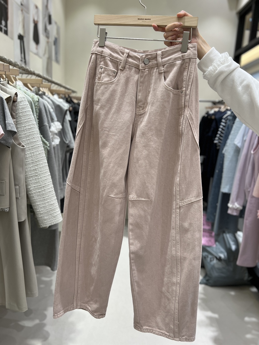 MARIE MARIE東大門直郵女裝新品推薦26春夏時尚人氣牛仔褲MARIE MARIE牛仔褲圖色1