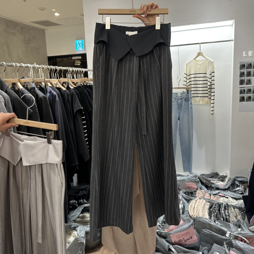 LEWIN東大門代購女裝新品推薦人氣熱賣休閑職業真品休閑褲LEWIN休閑褲圖色2