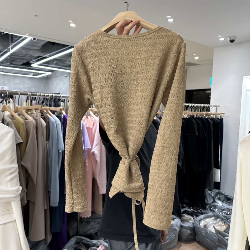 LEWIN韓國直郵女士新品休閑26春夏職業時尚真品襯衫蕾絲衫LEWIN襯衫/蕾絲衫