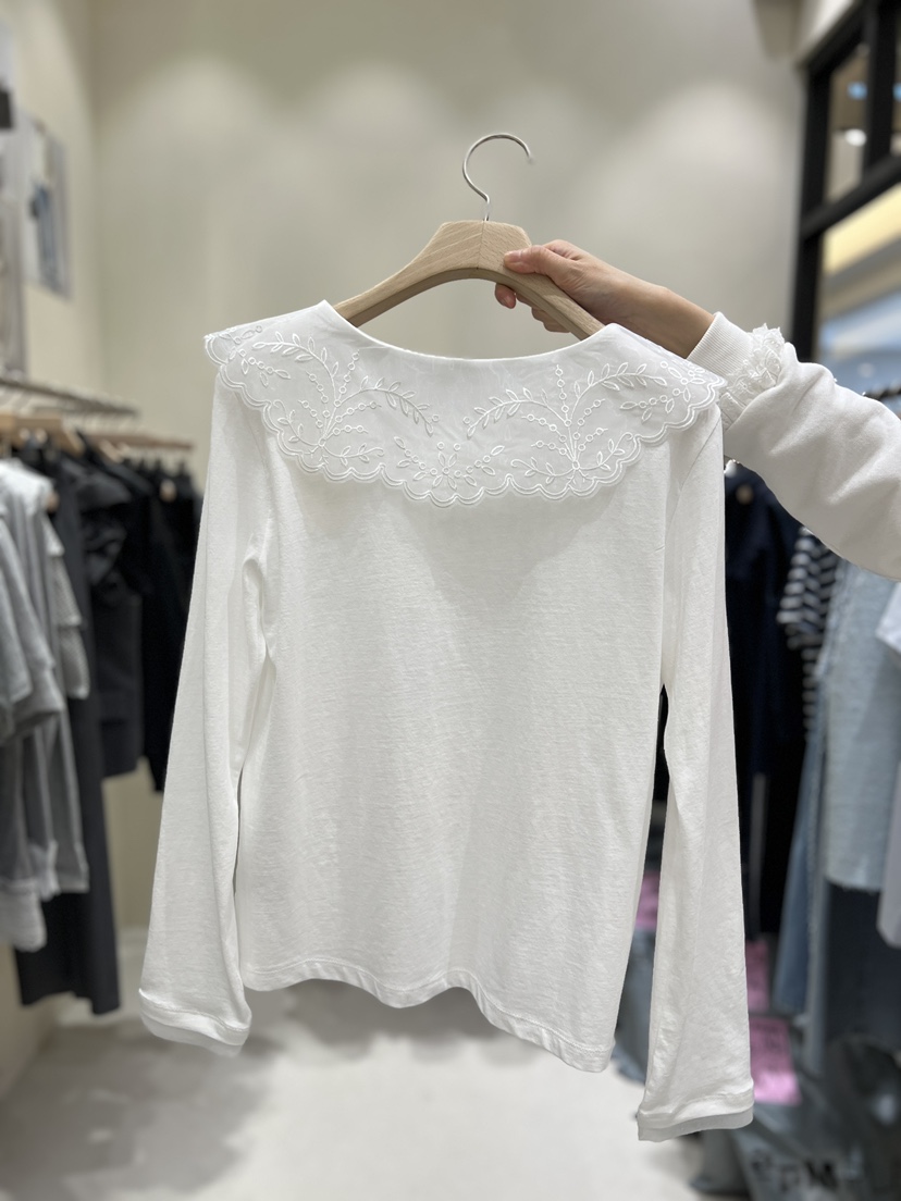 MARIE MARIE韓國直郵女裝新款熱賣26春夏人氣時尚長袖T恤MARIE MARIE長袖T恤