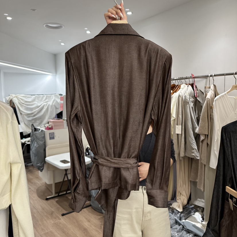 LEWIN東大門直郵女裝新款熱賣真品26春夏休閑推薦襯衫蕾絲衫LEWIN襯衫/蕾絲衫