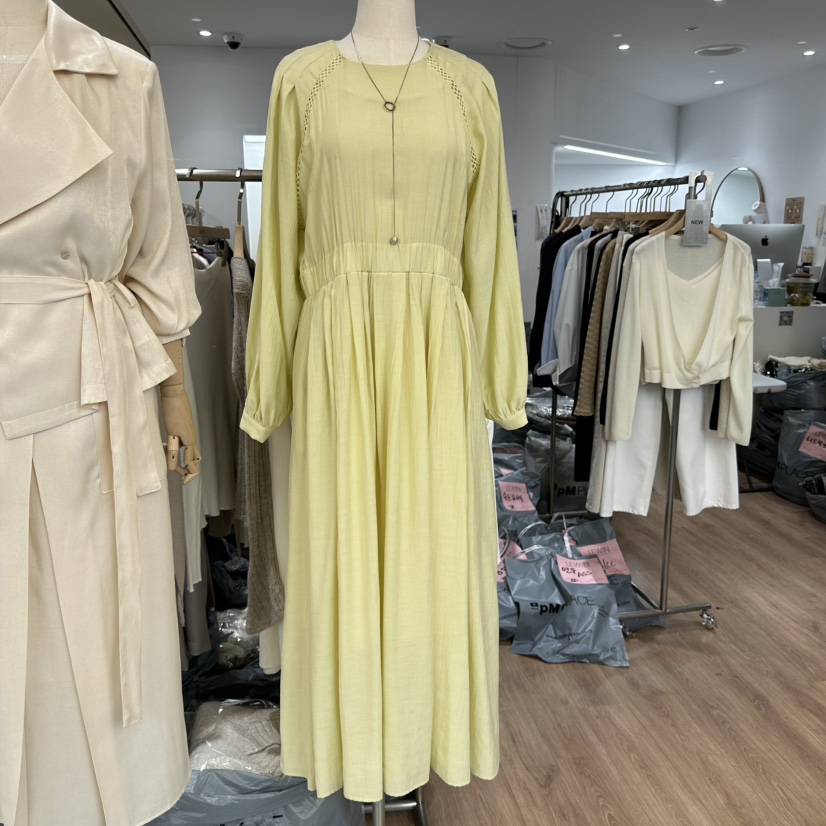 LEWIN韓國直郵女裝新款真品人氣休閑熱賣職業時尚推薦連衣裙LEWIN連衣裙圖色1