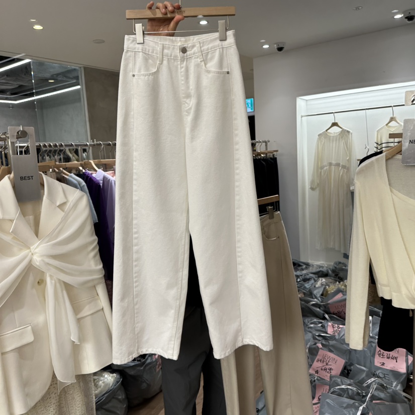 LEWIN東大門代購女裝新款職業時尚26春夏推薦人氣真品休閑褲LEWIN休閑褲圖色1