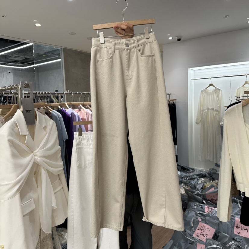 LEWIN東大門代購女裝新款職業時尚26春夏推薦人氣真品休閑褲LEWIN休閑褲圖色2