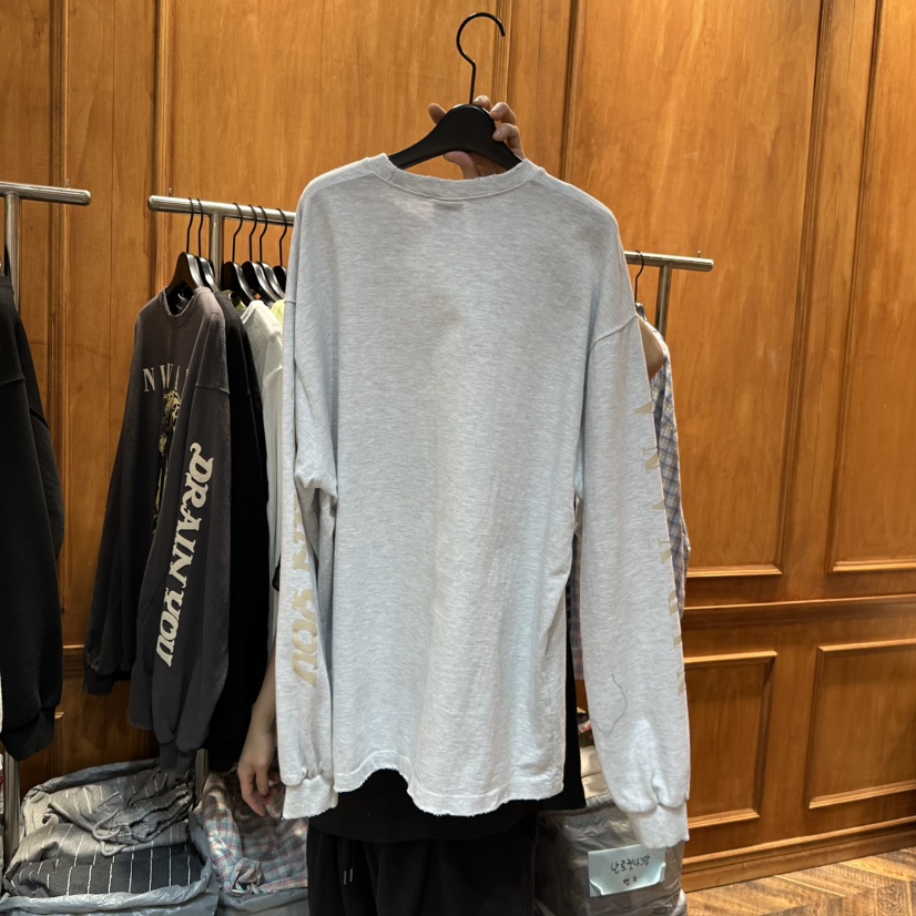 GARMENT-P韓國代購女士新品休閑人氣時尚職業26春夏長袖T恤GARMENT長袖T恤