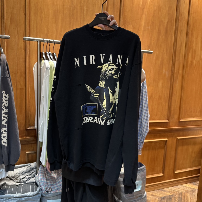 GARMENT-P韓國代購女士新品休閑人氣時尚職業26春夏長袖T恤GARMENT長袖T恤圖色3