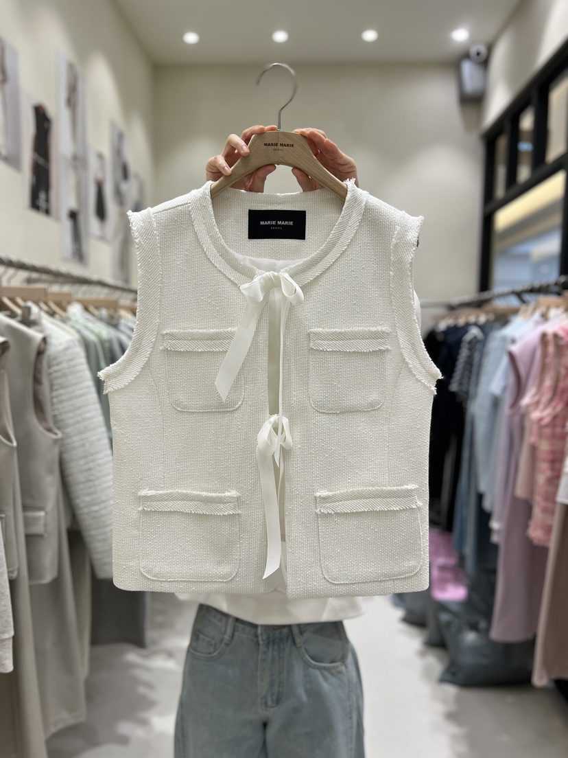 MARIE MARIE東大門直郵女裝新款熱賣休閑26春夏時尚馬甲MARIE MARIE馬甲圖色1