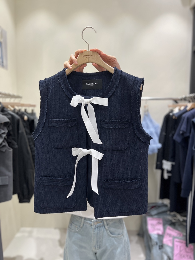 MARIE MARIE東大門直郵女裝新款熱賣休閑26春夏時尚馬甲MARIE MARIE馬甲圖色3