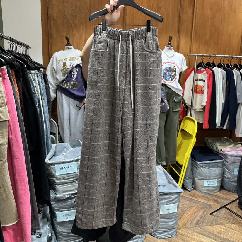 GARMENT-P韓國代購女裝新品休閑熱賣人氣26春夏真品休閑褲GARMENT休閑褲圖色2