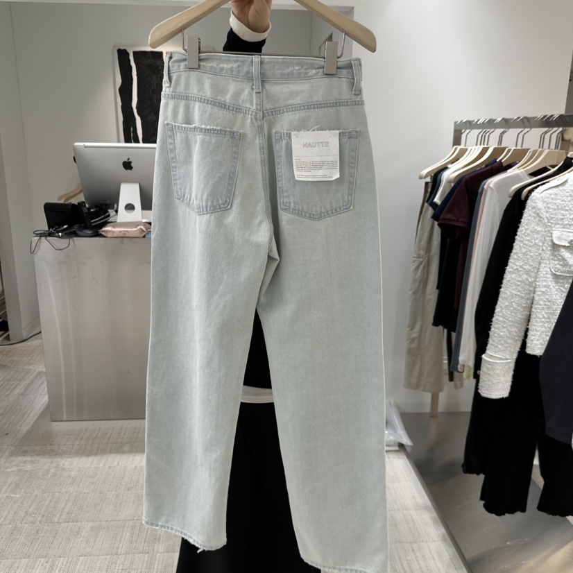 HAUTTE-P東大門直郵女裝新品休閑人氣推薦真品26春夏牛仔褲HAUTTE牛仔褲