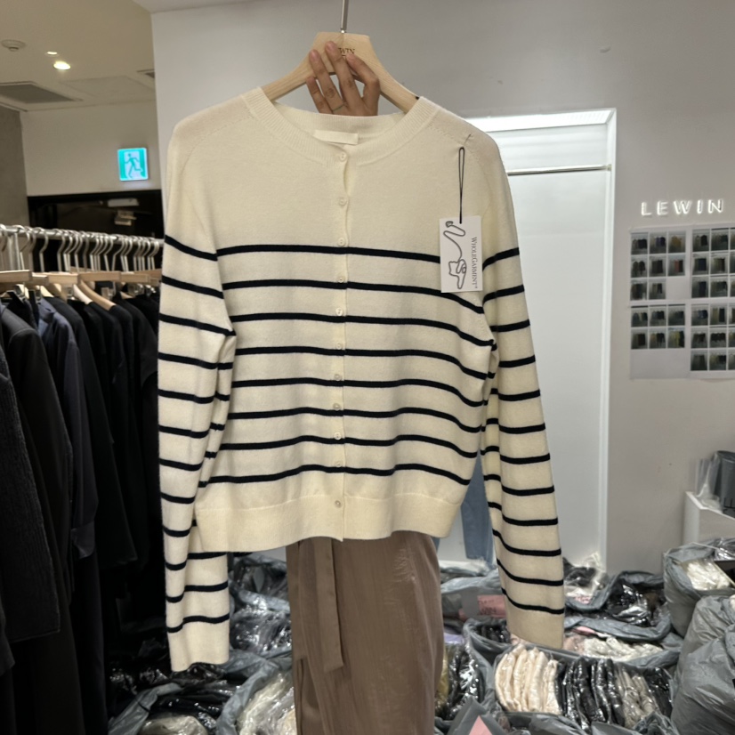 LEWIN韓國直郵女裝新款職業熱賣推薦休閑真品時尚針織衫開衫LEWIN針織衫圖色2