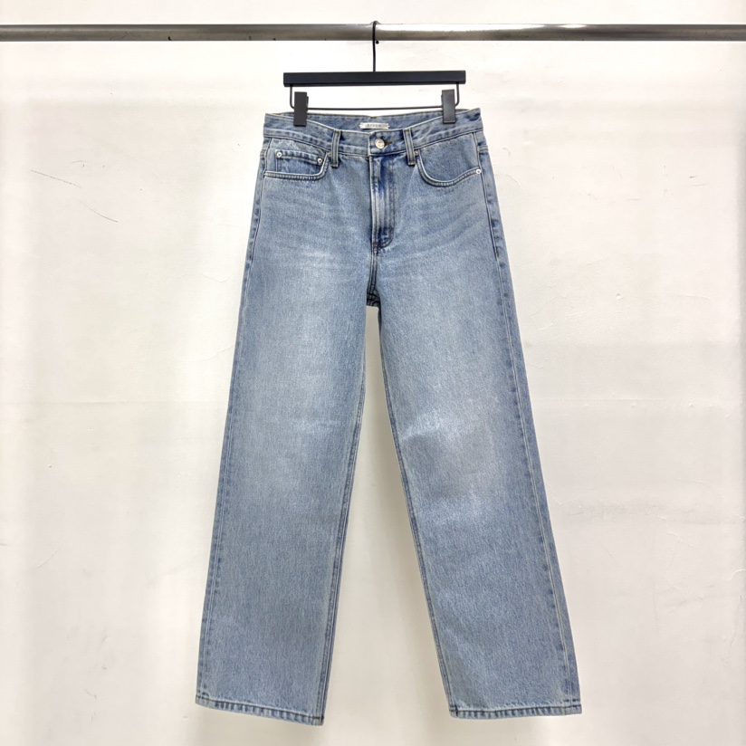 RIVER韓國直郵女士新品時尚真品休閑26春夏推薦牛仔褲短款WATER/RIVER牛仔褲圖色1淺色