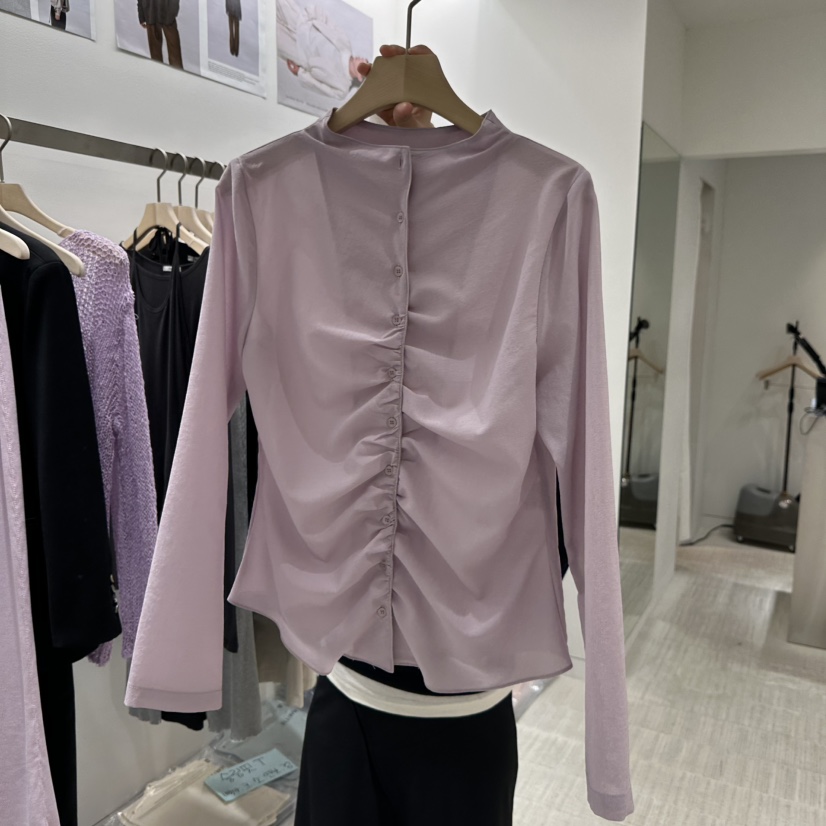 HAUTTE-P韓國直郵女裝新款推薦職業人氣真品休閑襯衫蕾絲衫HAUTTE襯衫/蕾絲衫圖色1