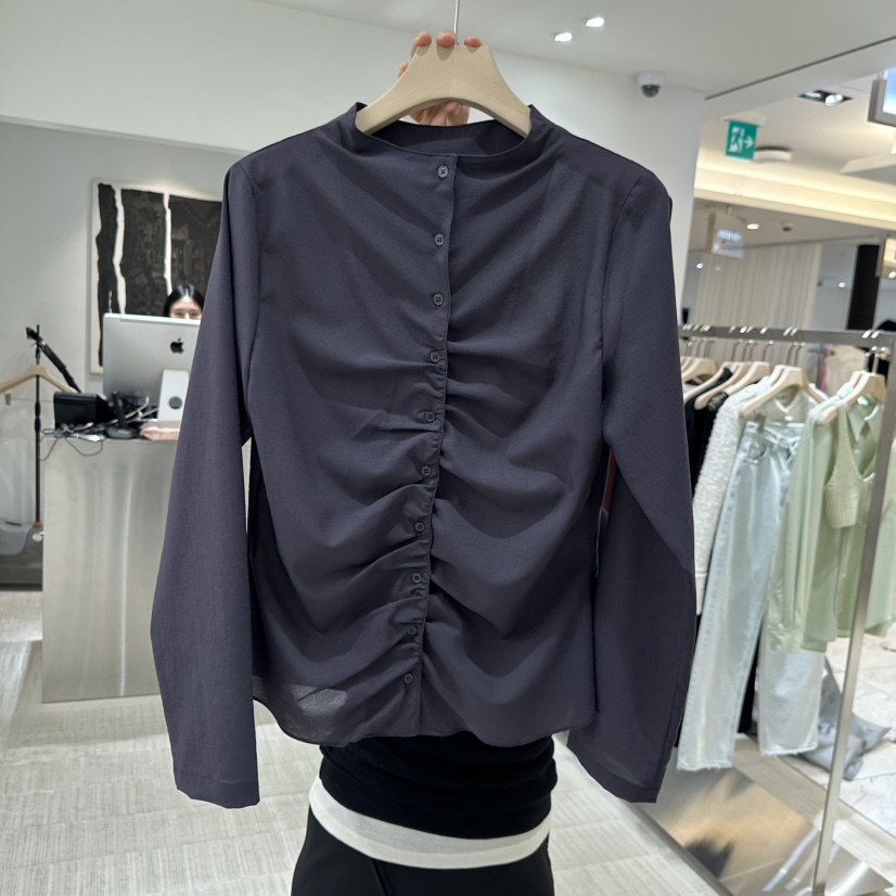 HAUTTE-P韓國直郵女裝新款推薦職業人氣真品休閑襯衫蕾絲衫HAUTTE襯衫/蕾絲衫圖色2