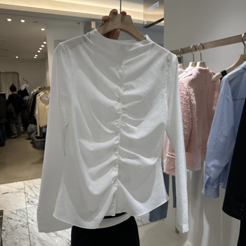HAUTTE-P韓國直郵女裝新款推薦職業人氣真品休閑襯衫蕾絲衫HAUTTE襯衫/蕾絲衫圖色3