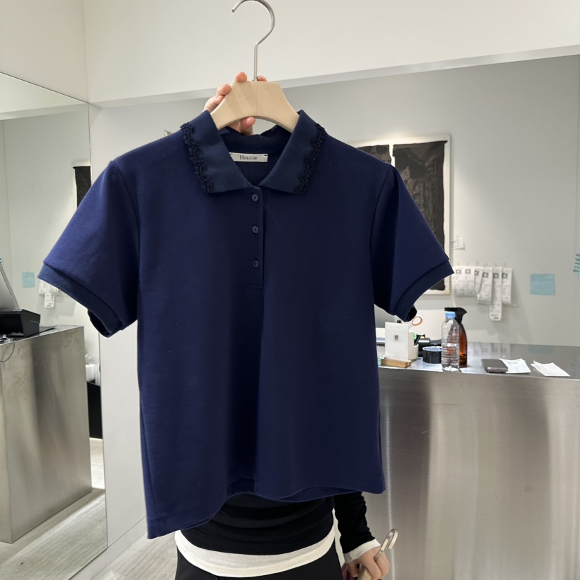 HAUTTE-P韓國代購女裝新品26春夏熱賣真品時尚職業人氣T恤HAUTTET恤圖色2