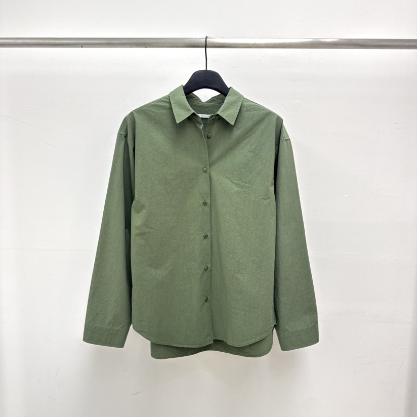 RIVER韓國代購女士新款熱賣人氣真品26春夏襯衫蕾絲衫棉質WATER/RIVER襯衫/蕾絲衫圖色2