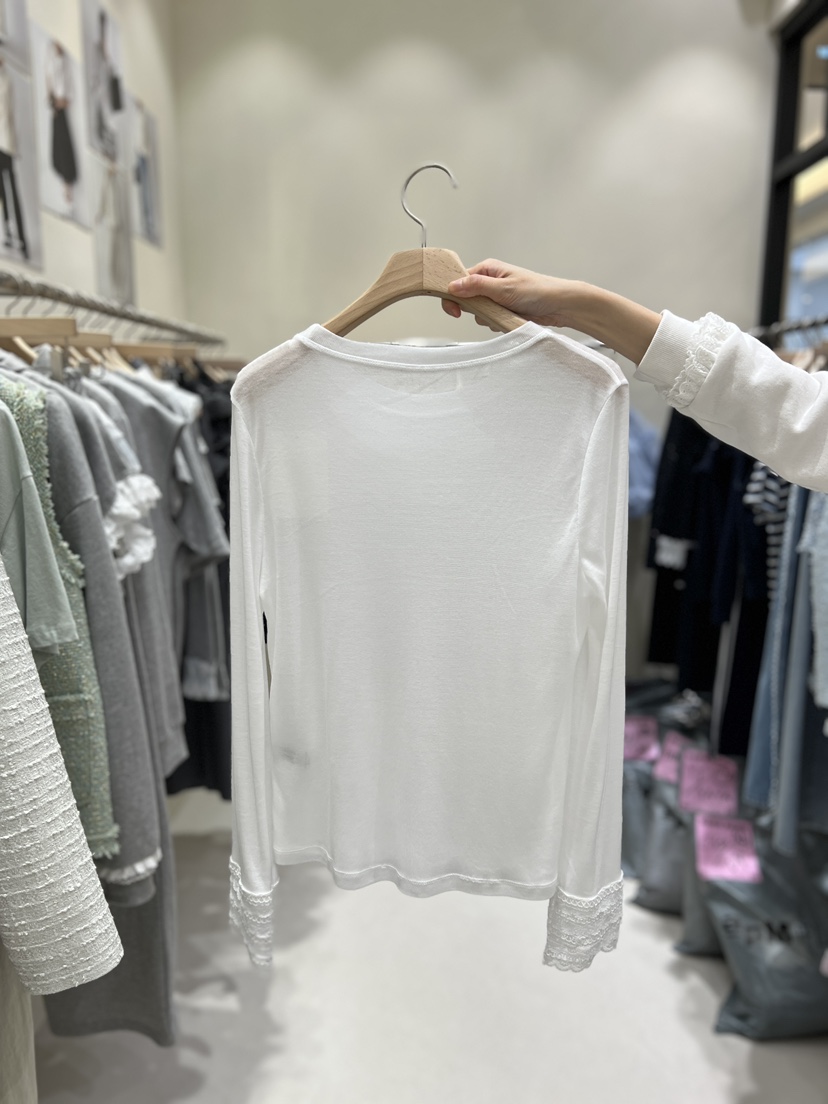 MARIE MARIE韓國代購女裝新款熱賣人氣26春夏休閑長袖T恤MARIE MARIE長袖T恤