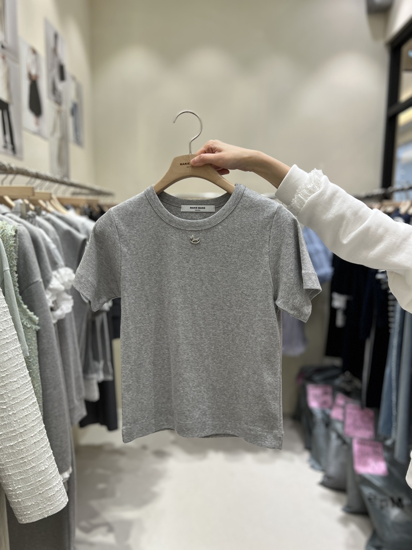 MARIE MARIE東大門直郵女裝新款熱賣人氣26春夏真品時尚T恤MARIE MARIET恤圖色5