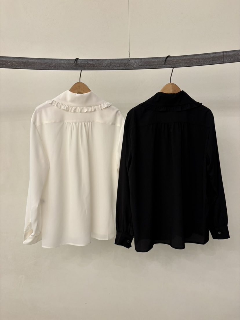 OHAO韓國直郵女士新款職業休閑推薦人氣真品時尚襯衫蕾絲衫OHAO/HA MONG襯衫/蕾絲衫