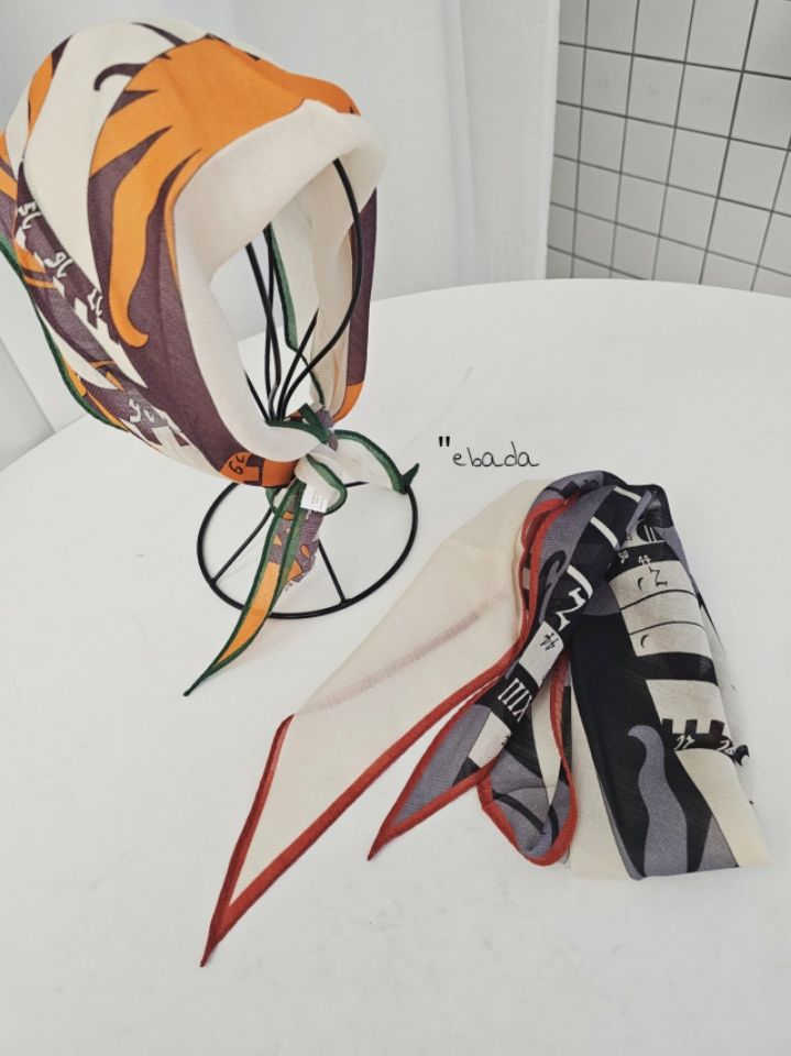 EBADA東大門代購女士新品26春夏人氣職業圍巾披肩羊毛絲綢EBADA圍巾/披肩