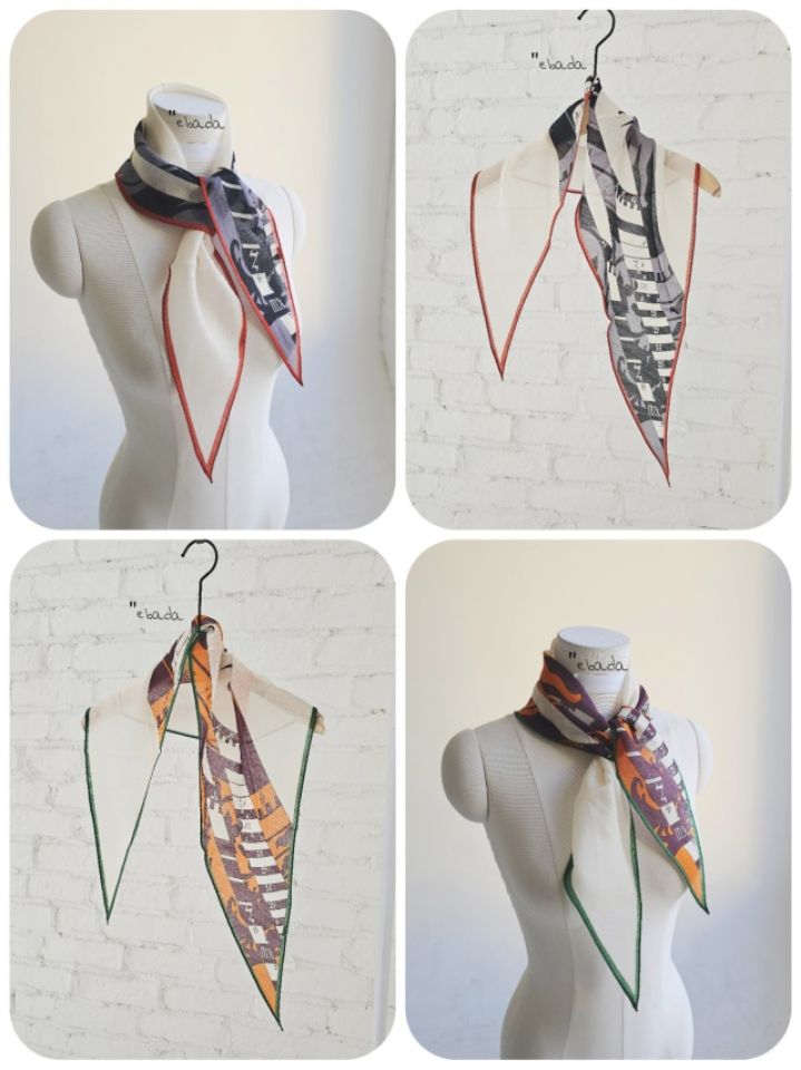 EBADA東大門代購女士新品26春夏人氣職業圍巾披肩羊毛絲綢EBADA圍巾/披肩