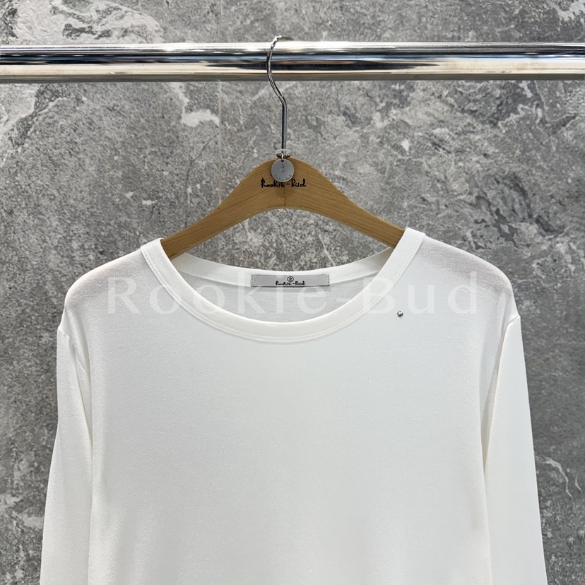 ROOKIE BUD韓國代購女士新款真品26春夏休閑時尚長袖T恤ROOKIE BUD-L長袖T恤