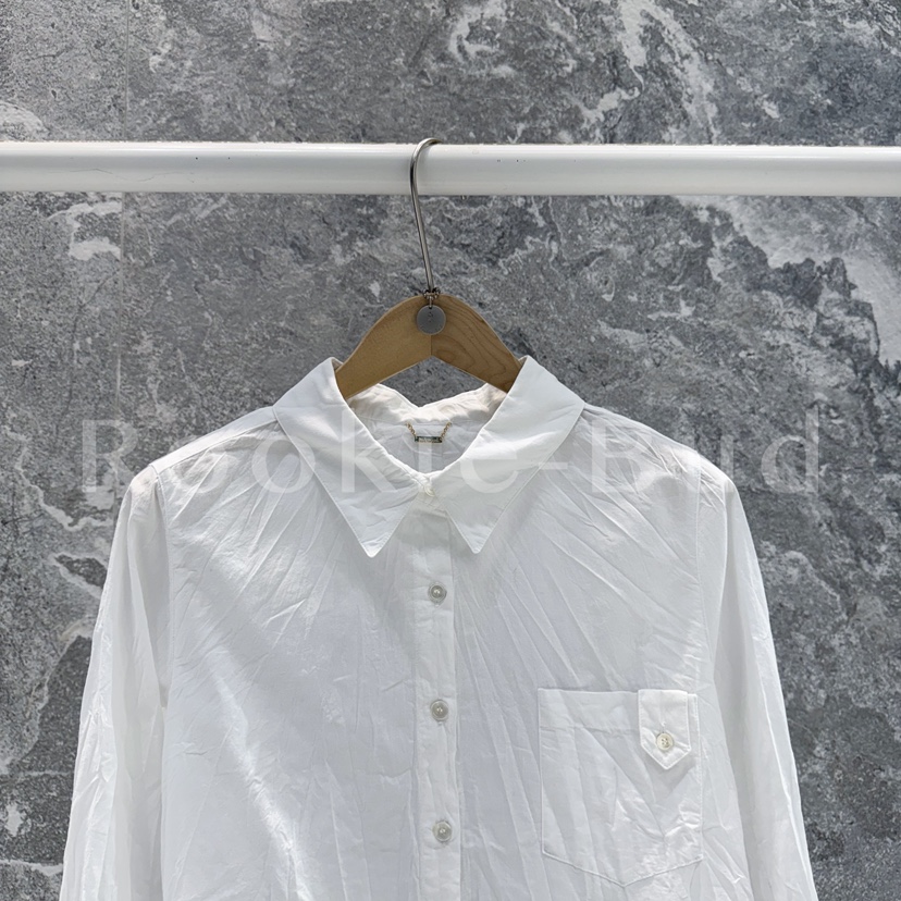 ROOKIE BUD韓國直郵女士新品熱賣人氣真品襯衫蕾絲衫口袋ROOKIE BUD-L襯衫/蕾絲衫