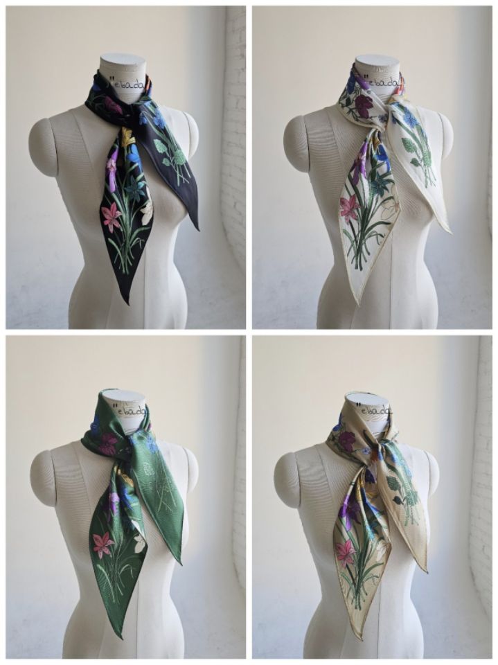 EBADA東大門直郵女裝新品職業26春夏休閑熱賣圍巾披肩絲綢EBADA圍巾/披肩