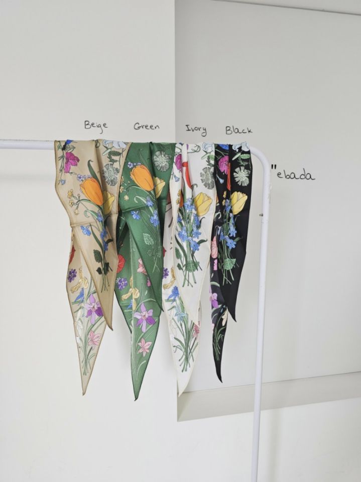 EBADA東大門直郵女裝新品職業26春夏休閑熱賣圍巾披肩絲綢EBADA圍巾/披肩