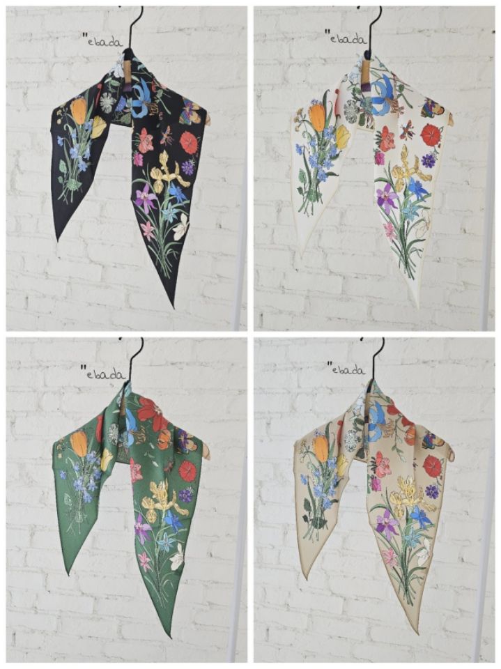 EBADA東大門直郵女裝新品職業26春夏休閑熱賣圍巾披肩絲綢EBADA圍巾/披肩