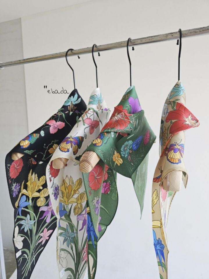 EBADA東大門直郵女裝新品職業26春夏休閑熱賣圍巾披肩絲綢EBADA圍巾/披肩