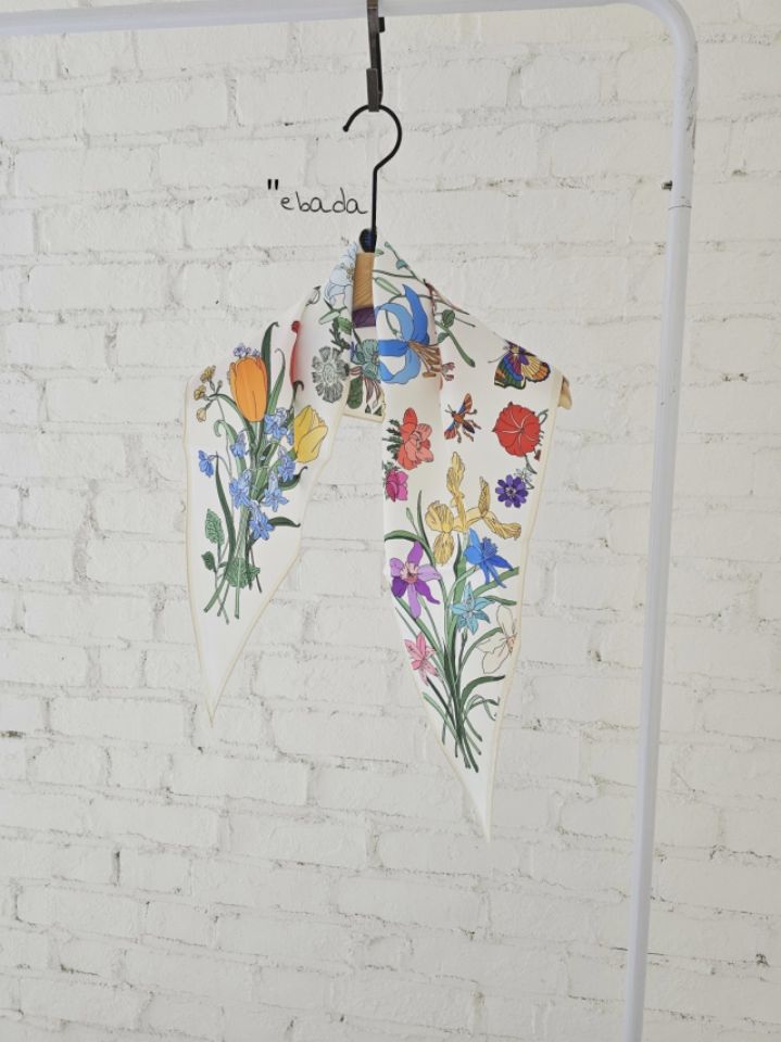 EBADA東大門直郵女裝新品職業26春夏休閑熱賣圍巾披肩絲綢EBADA圍巾/披肩圖色2