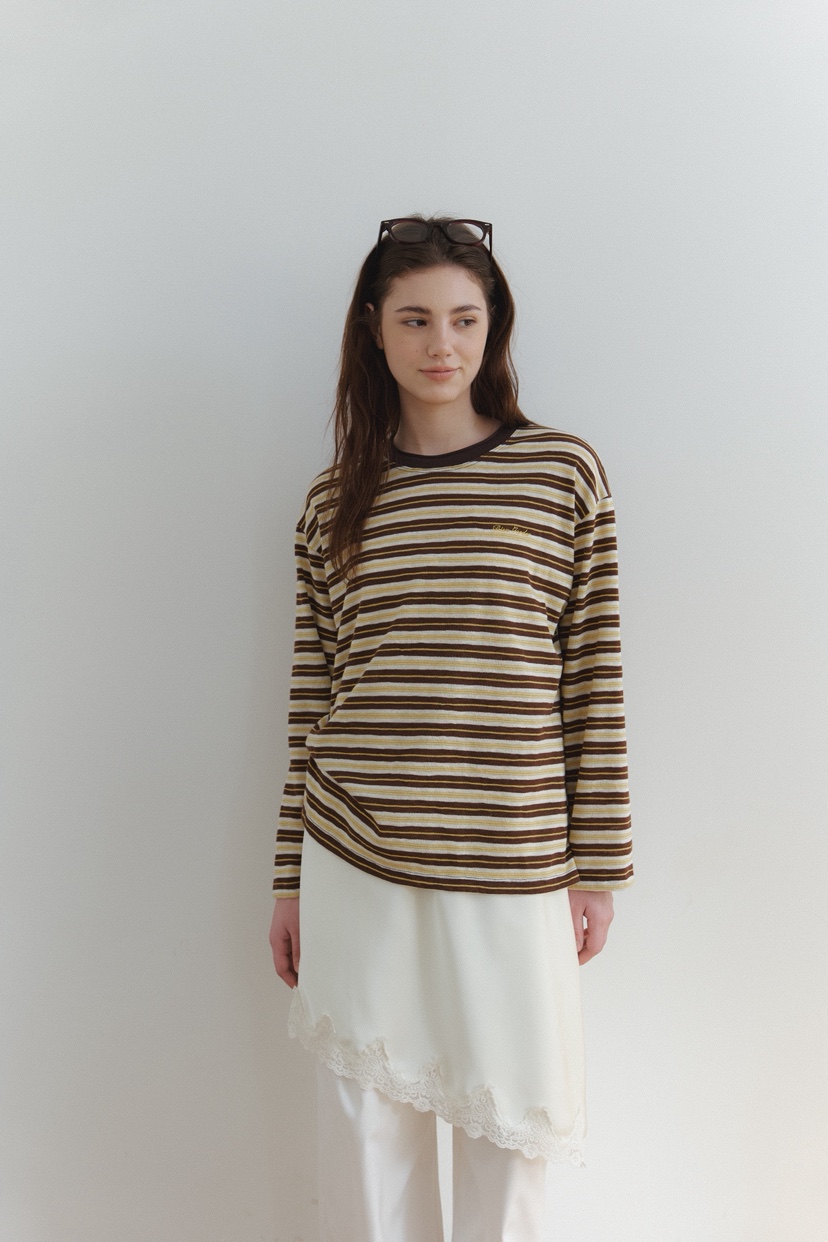 BIEN GARDER韓國直郵女裝新品休閑職業真品推薦熱賣長袖T恤BIEN GARDER長袖T恤