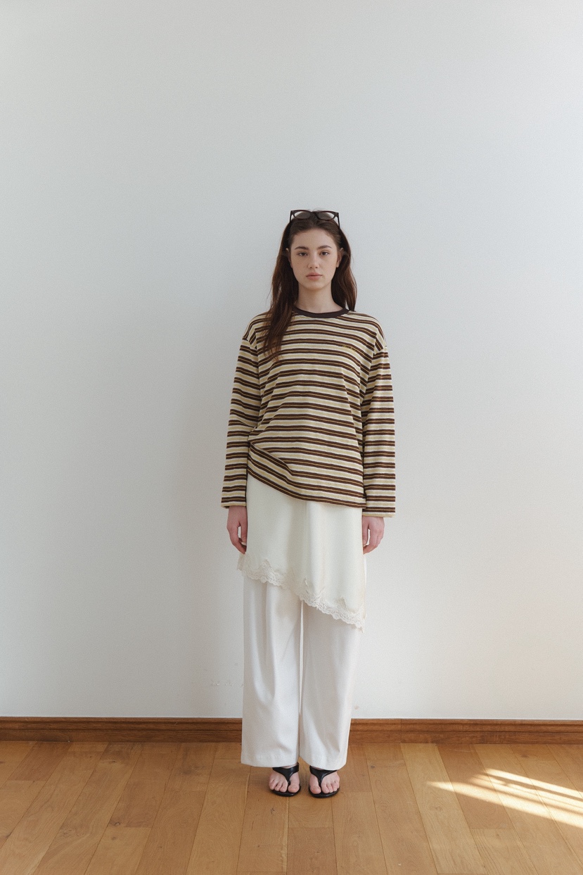 BIEN GARDER韓國直郵女裝新品休閑職業真品推薦熱賣長袖T恤BIEN GARDER長袖T恤