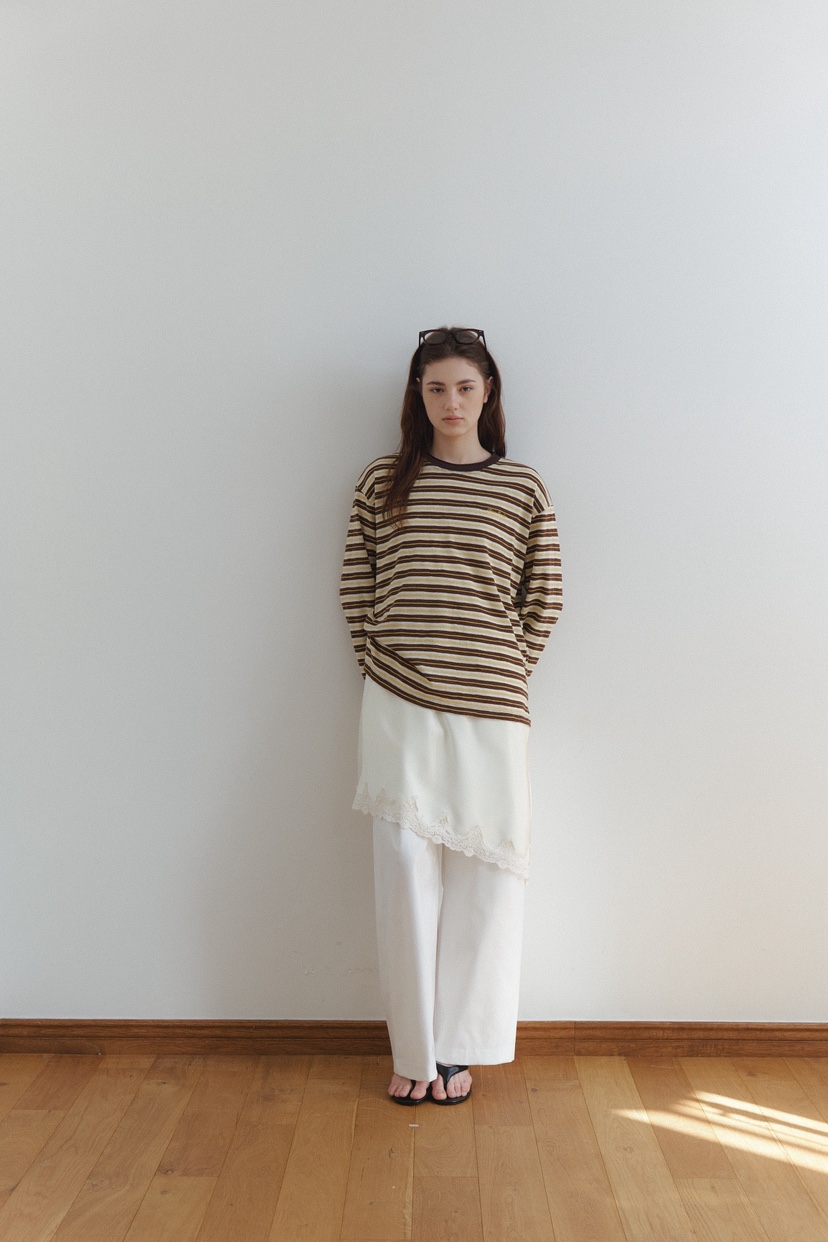 BIEN GARDER韓國直郵女裝新品休閑職業真品推薦熱賣長袖T恤BIEN GARDER長袖T恤