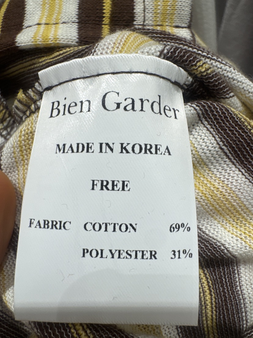 BIEN GARDER韓國直郵女裝新品休閑職業真品推薦熱賣長袖T恤BIEN GARDER長袖T恤