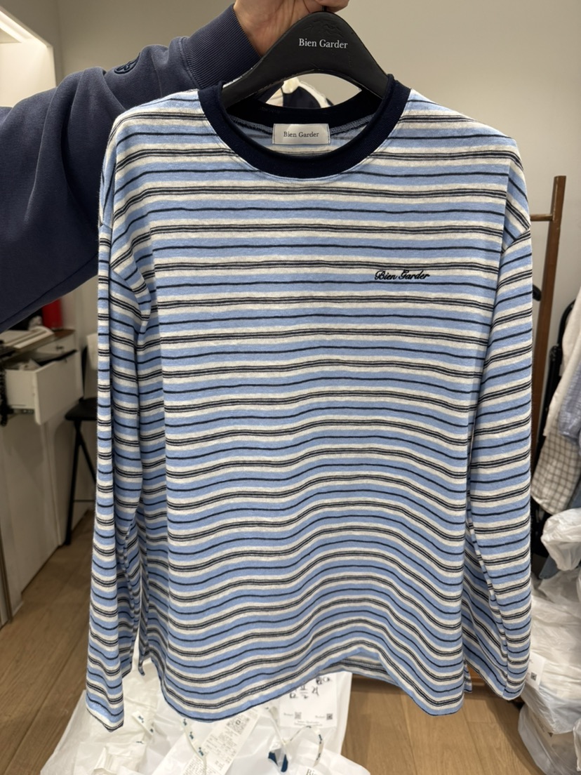 BIEN GARDER韓國直郵女裝新品休閑職業真品推薦熱賣長袖T恤BIEN GARDER長袖T恤圖色2