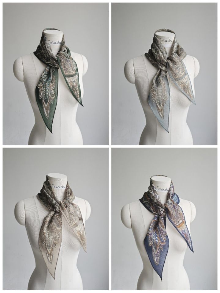 EBADA韓國直郵女士新品26春夏休閑人氣推薦圍巾披肩羊毛絲綢EBADA圍巾/披肩