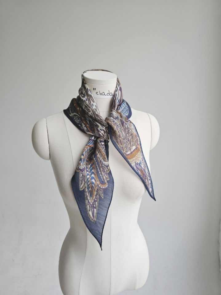 EBADA韓國直郵女士新品26春夏休閑人氣推薦圍巾披肩羊毛絲綢EBADA圍巾/披肩圖色3