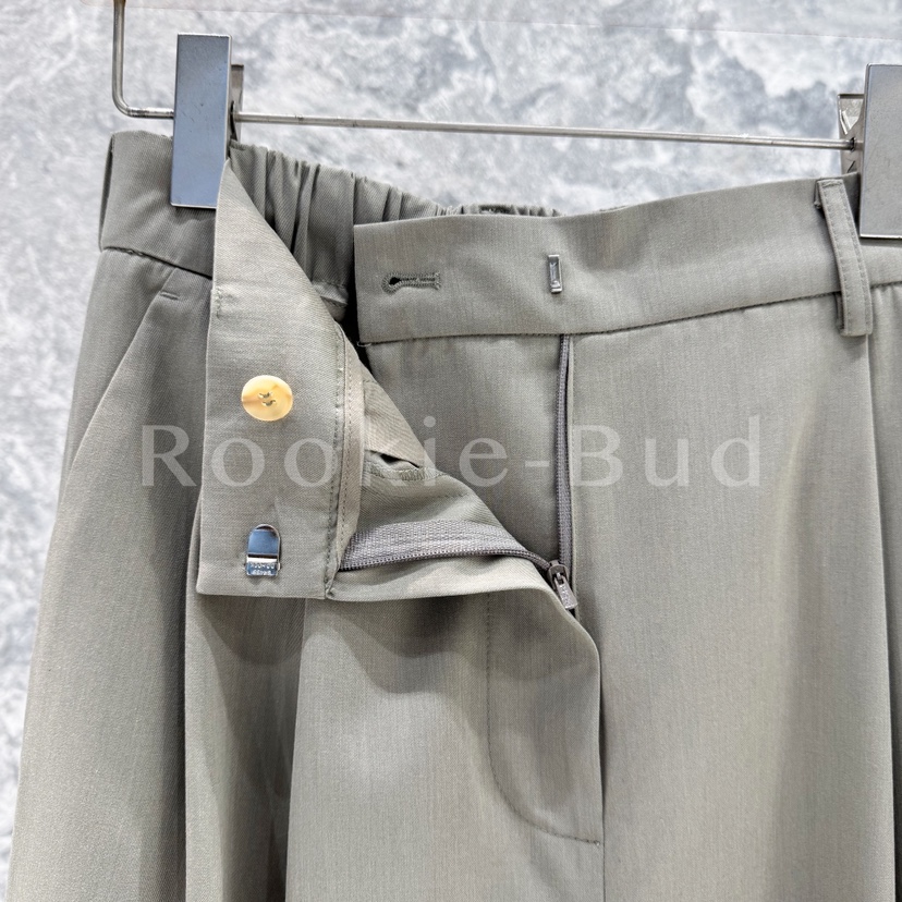 ROOKIE BUD韓國代購女士新品26春夏時尚職業休閑休閑褲羊毛ROOKIE BUD-L休閑褲