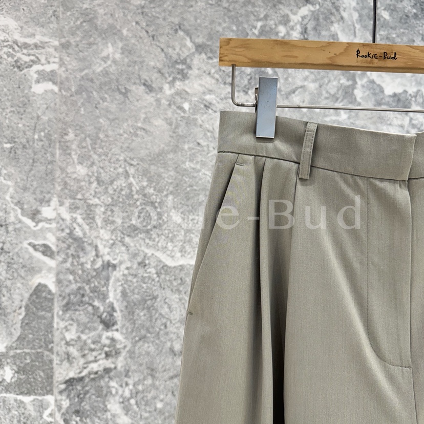 ROOKIE BUD韓國代購女士新品26春夏時尚職業休閑休閑褲羊毛ROOKIE BUD-L休閑褲