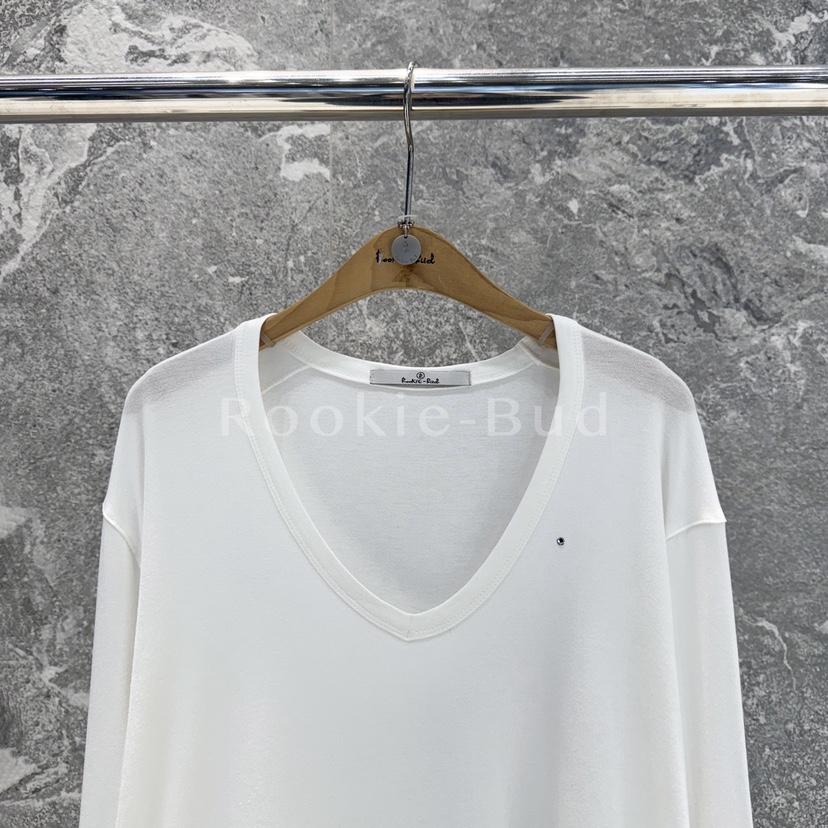 ROOKIE BUD韓國直郵女士新品推薦職業休閑熱賣26春夏長袖T恤ROOKIE BUD-L長袖T恤