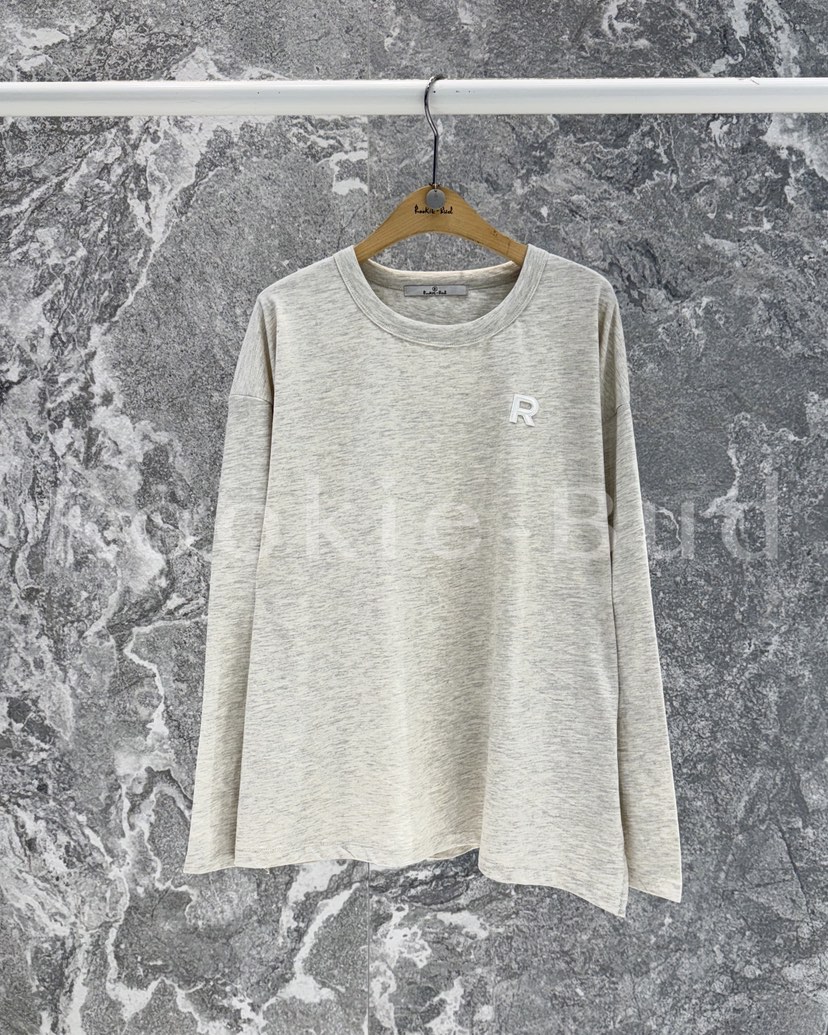 ROOKIE BUD韓國代購女裝新品休閑職業26春夏時尚長袖T恤ROOKIE BUD-L長袖T恤圖色1