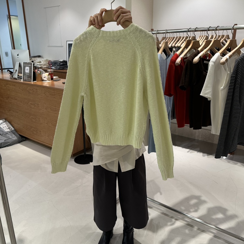 ANDMORE BUTTON韓國直郵女裝新款26春夏熱賣時尚針織衫棉ANDMORE BUTTON針織衫