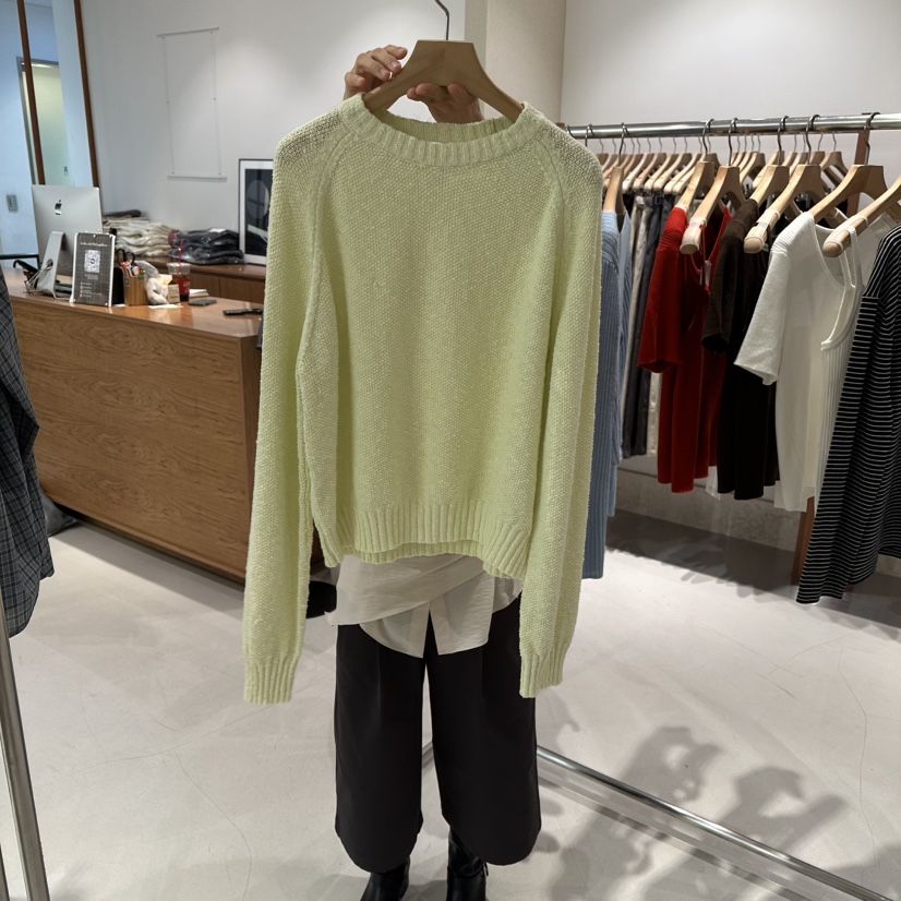 ANDMORE BUTTON韓國直郵女裝新款26春夏熱賣時尚針織衫棉ANDMORE BUTTON針織衫圖色2