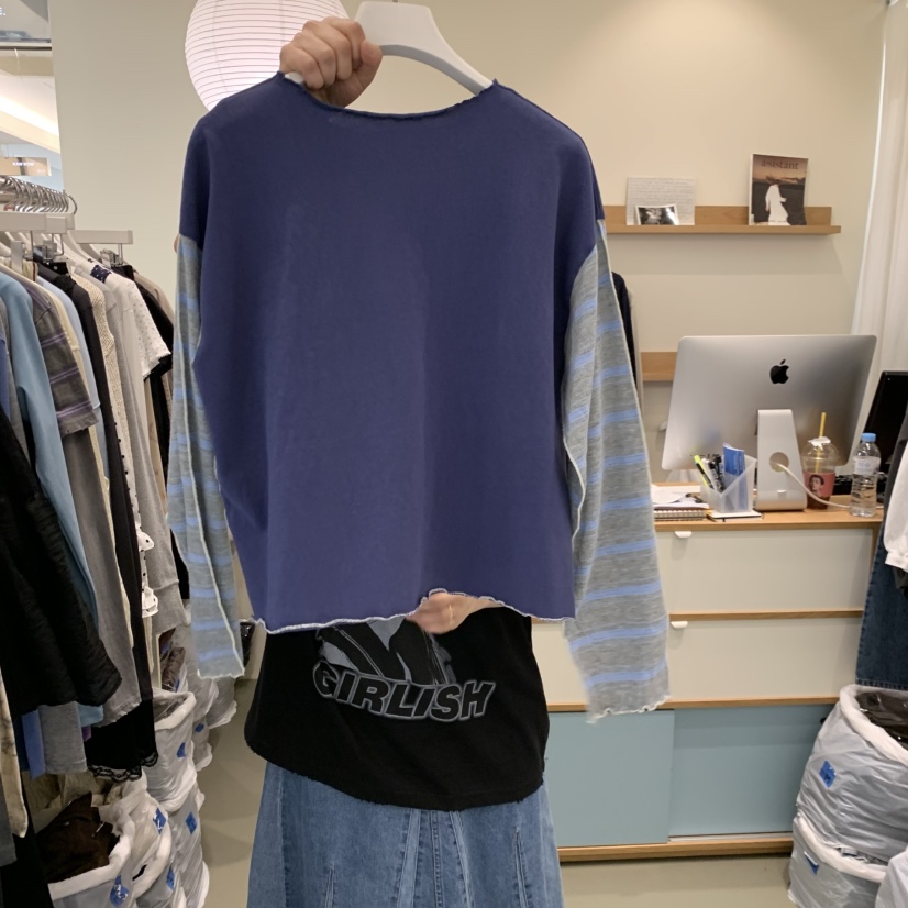 ARE東大門直郵女士新品真品時尚26春夏休閑熱賣推薦長袖T恤ARE YOU/ARE長袖T恤