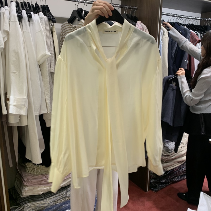 PEANUT BUTTER東大門實拍女裝新品真品時尚熱賣襯衫蕾絲衫PEANUT BUTTER襯衫/蕾絲衫圖色1