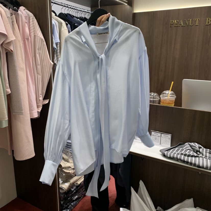 PEANUT BUTTER東大門實拍女裝新品真品時尚熱賣襯衫蕾絲衫PEANUT BUTTER襯衫/蕾絲衫圖色2