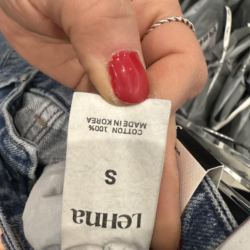 LEHNA東大門實拍女士新款休閑人氣職業時尚推薦26春夏牛仔褲LEHNA牛仔褲